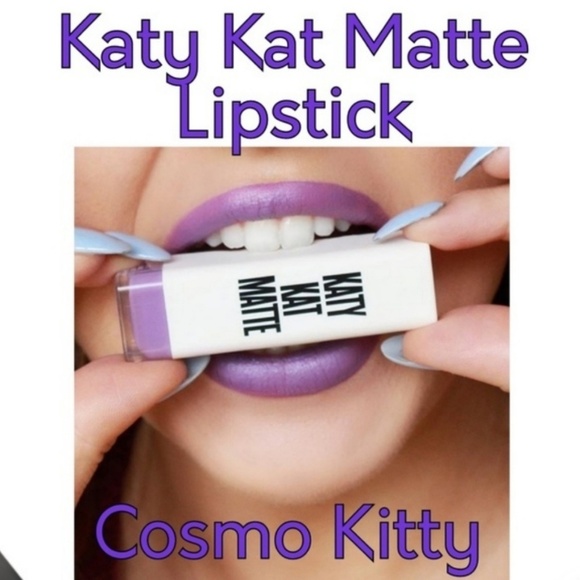 Katy Kat Matte Lipstick, Cosmo Kitty in PURPLE - Picture 3 of 4